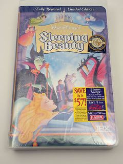 Sleeping Beauty Masterpiece Collection New Sealed Disney VHS Movie