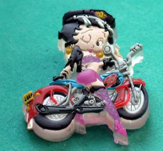 BETTY BOOP WINKING MOTORCYCLE BABE PIN STORE ONLY SALE