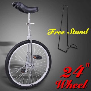 Unicycle 1.75 Skidproof Tire w/ Stand Cycling Exercise Mountain Wheel