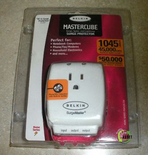 Newly listed Belkin Mastercube Surge Protector F9H120 CW *NEW* [56]