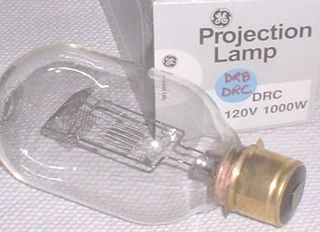 DRB DRC GE 1000/w Beseler Vu Lyte Opaque O/H OverHead Projector Lamp