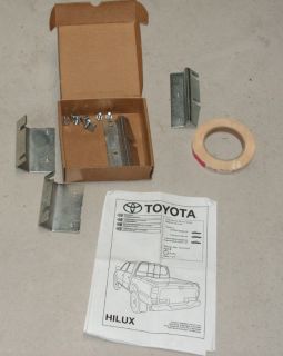 Toyota Hi Lux (Single Cab) Bedliner Bracket Kit . Genuine Toyota Part