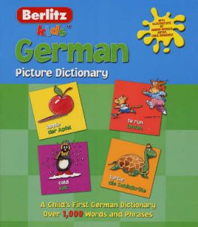 German Berlitz Kids Picture Dictionary