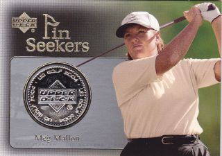 2004 Upper Deck Pin Seekers Ball Marker MEG MALLON