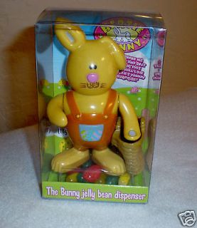 Bunny Jelly Bean Dispenser Bertie Bunny   New in Box  Made in Canada