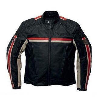 Triumph Stockton Leather Motorcycle Jacket MLHS12005