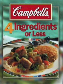Ingredients or Less RECIPES Cookbook NEW Fast EASY Dinner SIDES