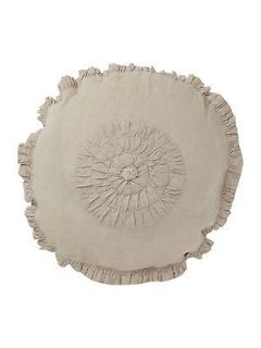 Shabby Chic Round Frilled Vintage Style Cushion New From House Of