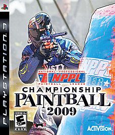 NPPL Championship Paintball 2009 PS3 (game disk only  no box)