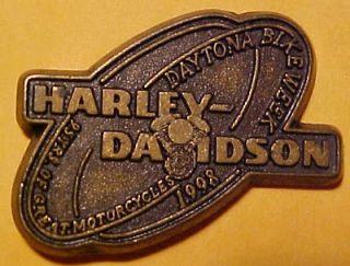 Beach Bike Week Harley Davidson motorcycle Hat Pin/Tie Tac/Lapel