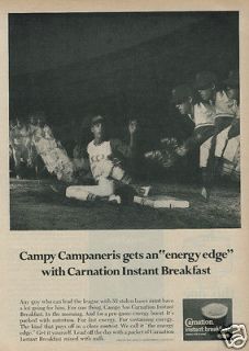 Instant Breakfast Campy Campaneris 55 Stolen Bases Oakland As Ad