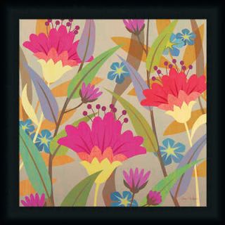 Bright Vivid Floral Folio III by Cary Phillips Contemporary Retro