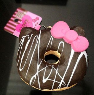 Hello Kitty Doughnut Icing Choco SQUEEZE SQUISHY strap mascot