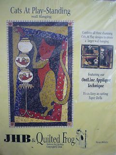 SALE Quilted Wall Hanging Cat Kit