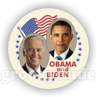 2012 For President Barack Obama Biden 1948 Style Campaign Buttons Pins
