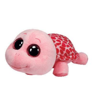Ty Beanie Boo Myrtle the Pink Turtle with Tags NEW