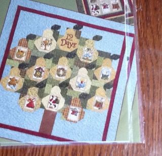 In A Pear Tree Quilt Pattern Nancy Halversen Art To Hear 12 Days Of