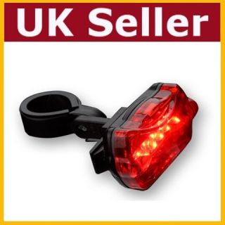 Rear Bike Cycle LED Light Lamp Safety Accessories Mountain Road
