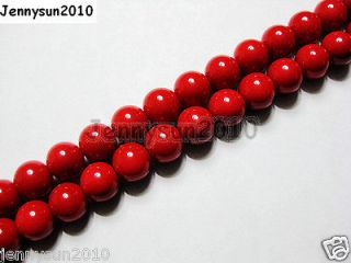 Quality Czech Opaque Coated Glass Pearl Round Beads 16 8mm 10mm 12mm