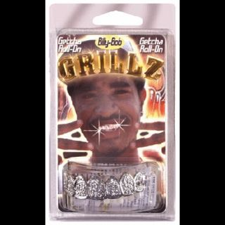 Billy Bob GRILLZ PLATINUM rapper hip hop teeth Bling