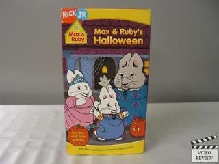 Max & Ruby   May & Rubys Halloween VHS Nick Jr. Home Video