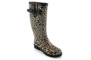 CORKYS Sunshine Cheetah Rain Boot, Choose Size, NEW