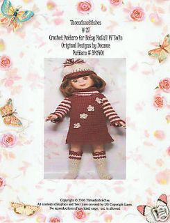 PDF FILE #27 Crochet Pattern #BM1401 for Betsy McCall 14 