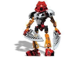 TAHU NUVA ** Toa Mata Nui Red Bionicle Lego 8572 complete Figure
