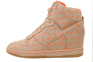 Nike Wmns Dunk Sky HI BHM QS Linen History Month Wedge Casual Shoes