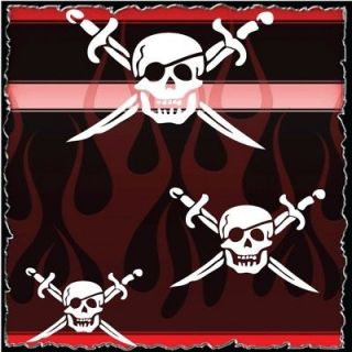PIRATE JOLLY ROGER airbrush stencil template motorcycle chopper paint