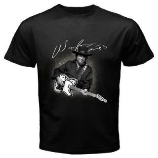Waylon Jenning Country Music Singer Mens Black T Shirt Size XS   2XL