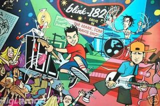 BLINK 182 CARTOON POSTER # 2 24x35