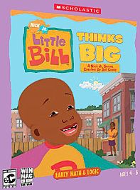Nick Jr. Little Bill Thinks Big (PC/Mac 2003) New