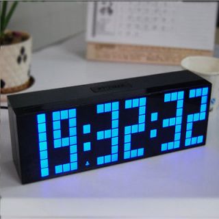 Digital Big LED Snooze Wall Desk Alarm Clock