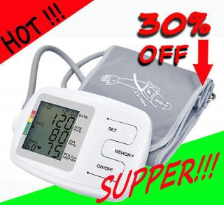 2012 new blood pressure machine monitor arm cuff automatic memory
