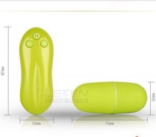 20 Speed Wireless Remote Control Egg Body Personal Massager Vibrator