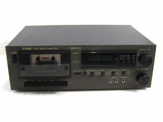 TEAC CX 271 Single Stereo Cassette Tape Deck Player Dolby Mic Recorder