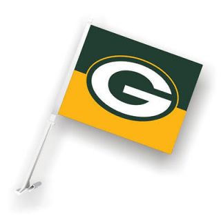 Green Bay Packers Car Flag 2 sided Banner i