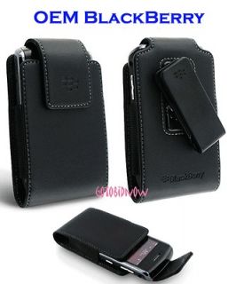 listed NEW OEM BLACKBERRY CURVE 3G 9330 9300 GENUINE LEATHER CASE