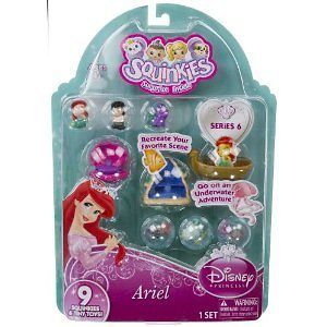 Disney Princess Series 6 Ariel Little Mermaid Figures Tiny Toys