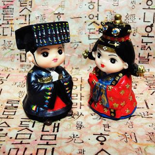 Joseon Dynasty Doll  7 Korean Traditional Couple (King & Queen