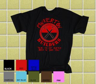 PINK FLOYD The Wall inspired Pinkerton Builders T SHIRT