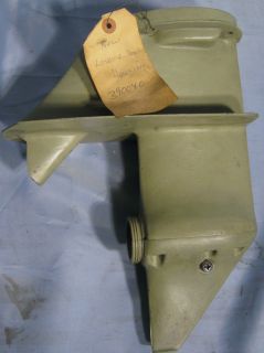 Evinrude 1979 6HP Outboard Boat Motor Lower Unit Gearcase 390040