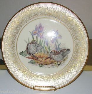 Limited Edition Lenox Boehm Bird China Plate Golden Crowned Kinglets