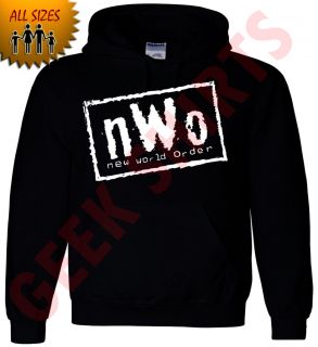 New World Order Logo Hoodie nWo sweat shirt YOUTH ADULT hoody YL 5X