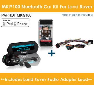 Parrot MKi9100 Bluetooth Car Kit + Land Rover Kram 67687S/X499V1/DA201