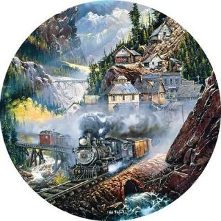 Masterpieces Ted Blaylock Silver Belle Run Train Railroad Jigsaw