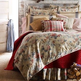 Ralph Lauren Lake House 4PC Full / Queen Comforter Set