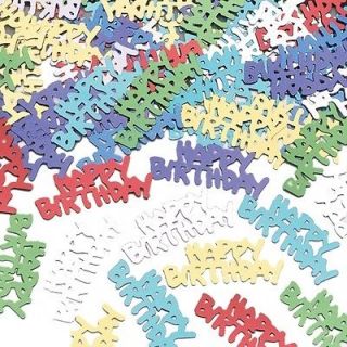 14g Bag of Table Confetti   Birthday   Choice of Ages   Sprinkle