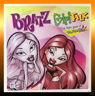 BRATZ Girl Talk Stylin Board Game TRUTH OR DARE *MINT*